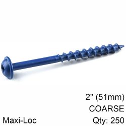 KREG Blue Kote Pocket Hole Screws 51mm 2.00